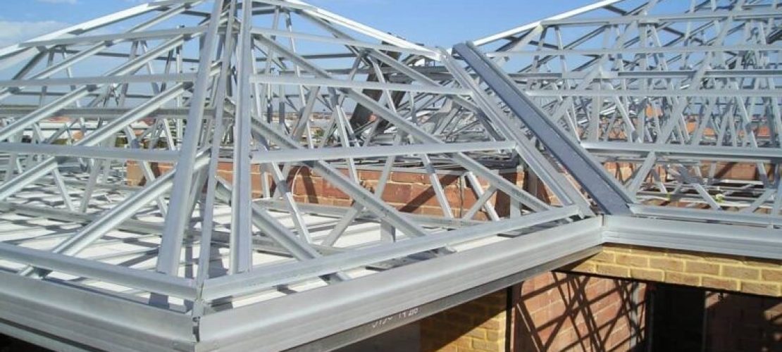 Metal Roof Truss Installation 2